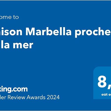 Maison Marbella Proche De La Mer מראה חיצוני תמונה
